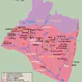 Click para ampliar. Fig. 1. Vasconia antigua y reparto de los indicios de culto al toro